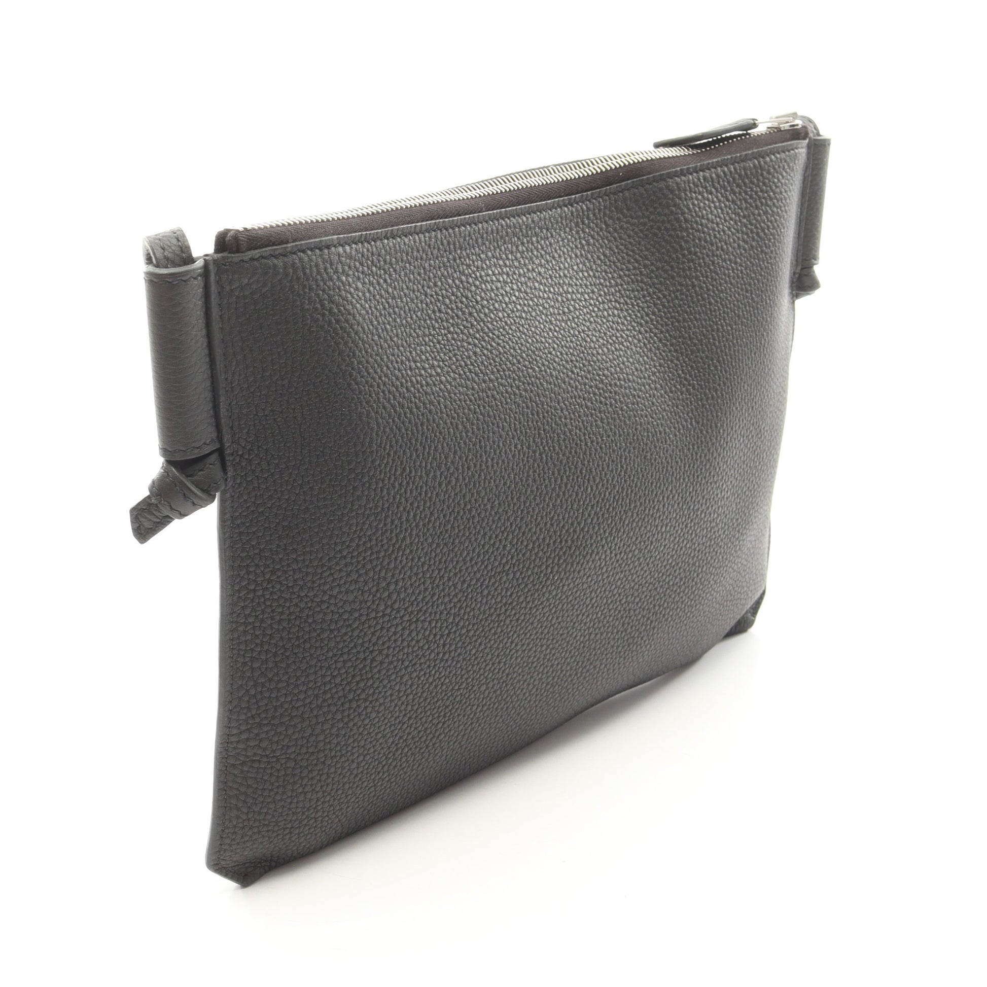 ウルトラプラGM ショルダーバッグ トゴ ブラック シルバー金具 Y刻印 エルメス バッグ HERMES