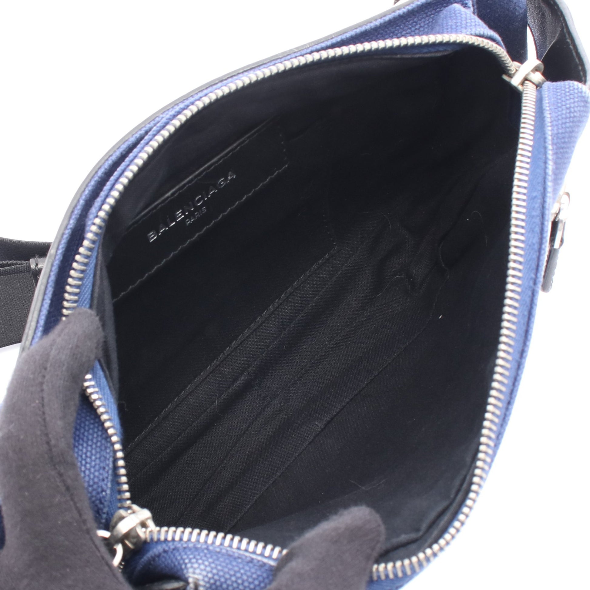 ベルトバッグ ボディバッグ ウエストバッグ キャンバス レザー ネイビー ブラック バレンシアガ バッグ BALENCIAGA