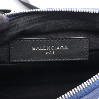 ベルトバッグ ボディバッグ ウエストバッグ キャンバス レザー ネイビー ブラック バレンシアガ バッグ BALENCIAGA