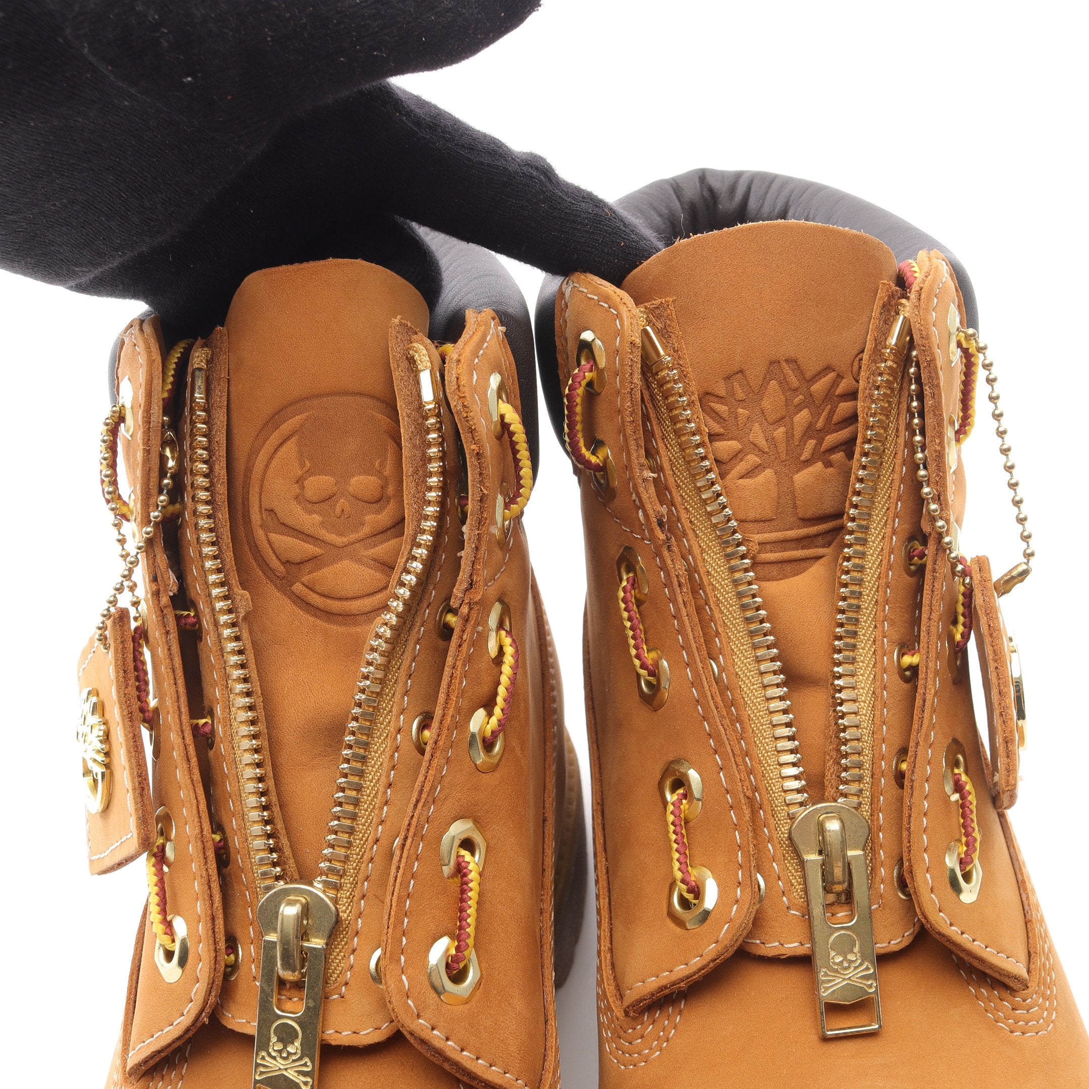 Timberland × mastermind JAPAN ブーツ ヌバック レザー イエロー