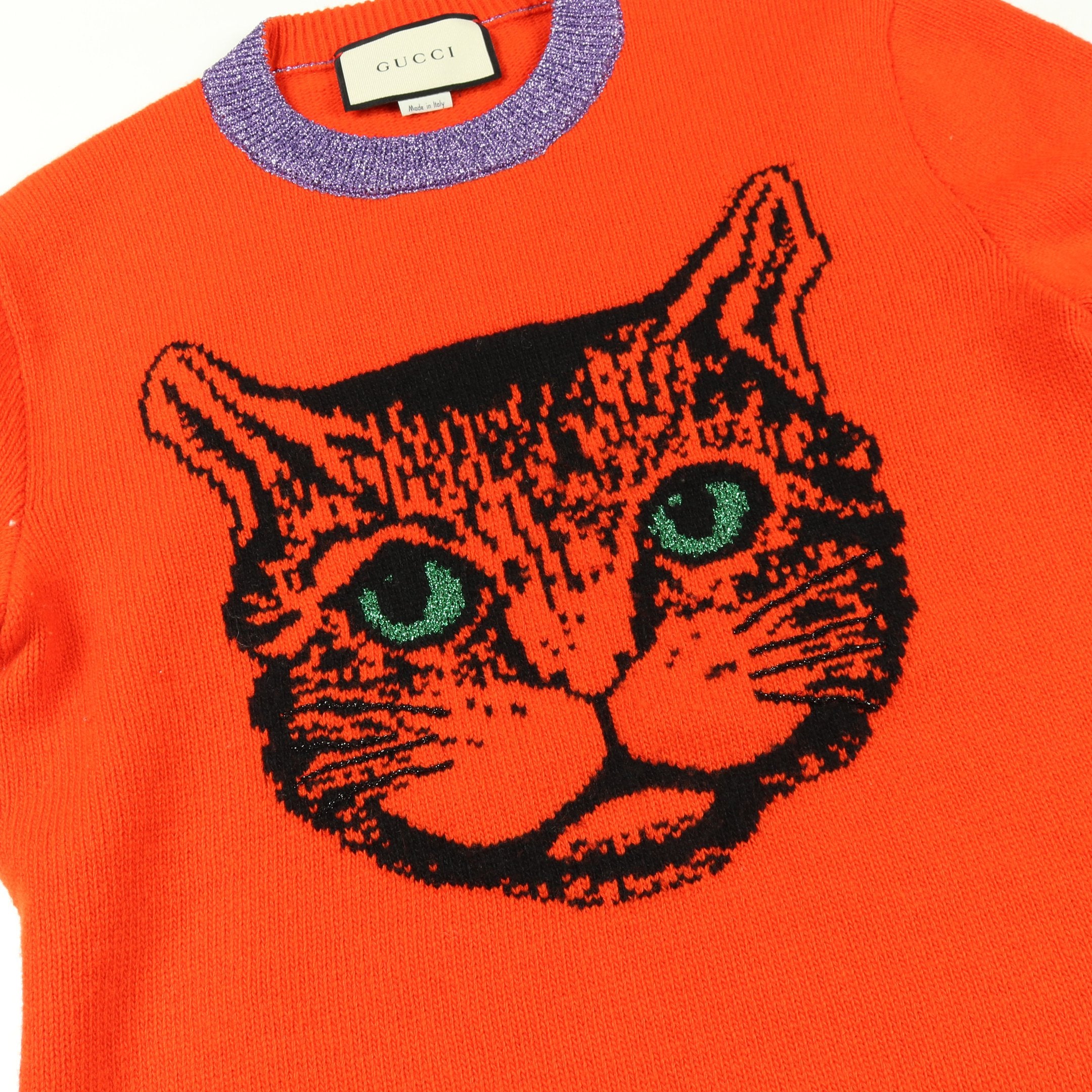 GUCCI 猫刺繍 ストライプニットセーター GUCCI 猫刺繍 ストライプニットセ タ グッチGUCCI/グッチ GUCCI/グッチ