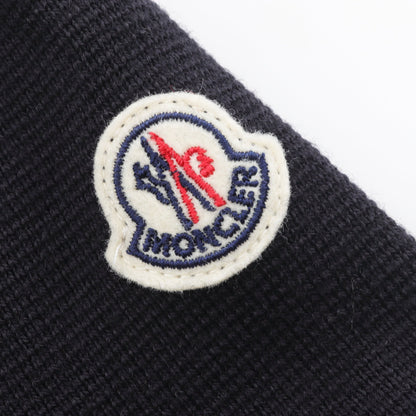 カーディガン ダウンジャケット ナイロン ウール ブラック 切替 モンクレール アウター MONCLER