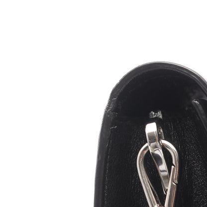 GLACE'CALF ショルダーバッグ レザー ブラック プラダ バッグ PRADA