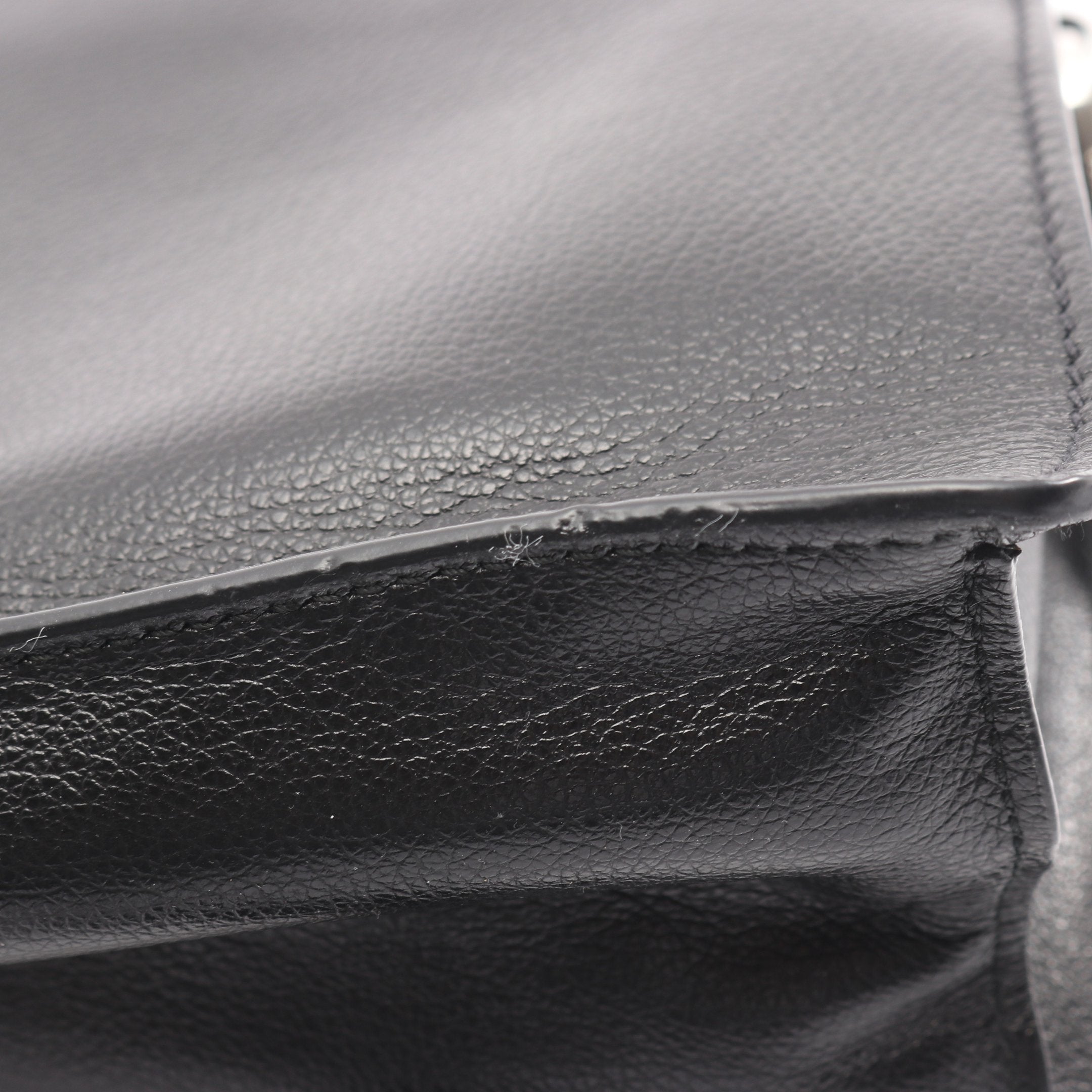 GLACE'CALF ショルダーバッグ レザー ブラック プラダ – RECLO
