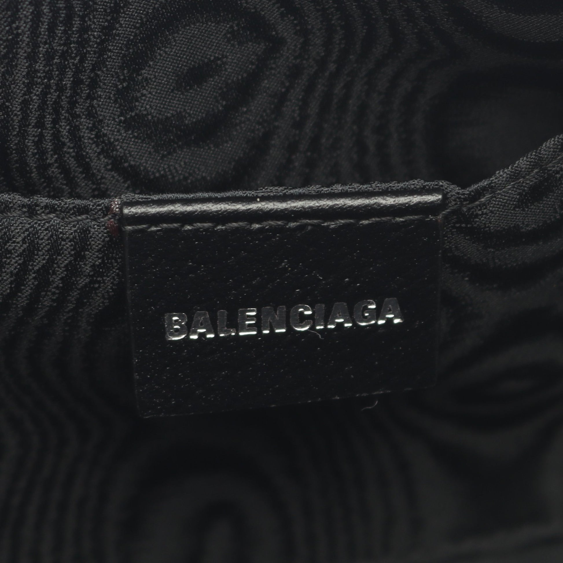 BALENCIAGA × GUCCIHACKER ハンドバッグ キャンバス レザー ブラック マルチカラー 2WAY バレンシアガ バッグ BALENCIAGA