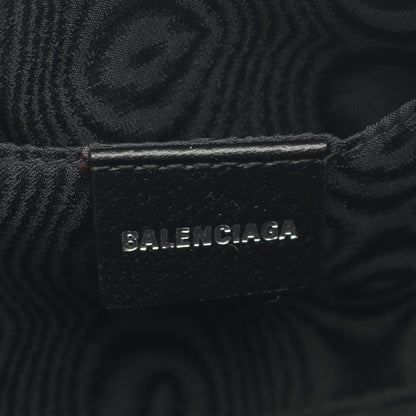 BALENCIAGA × GUCCIHACKER ハンドバッグ キャンバス レザー ブラック マルチカラー 2WAY バレンシアガ バッグ BALENCIAGA