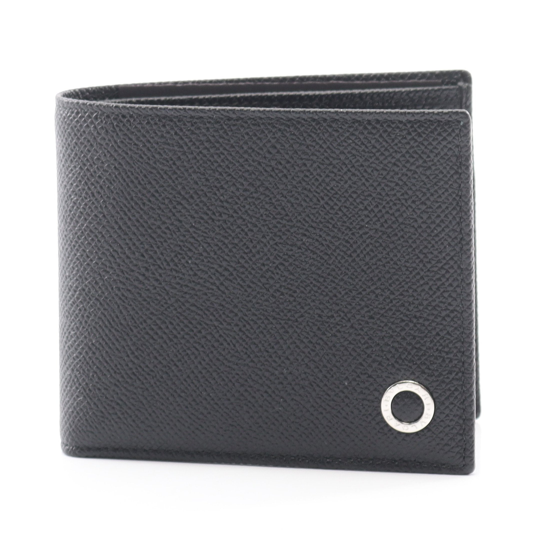 ブルガリブルガリ マン 二つ折り長財布 レザー ブラック ブルガリ – RECLO