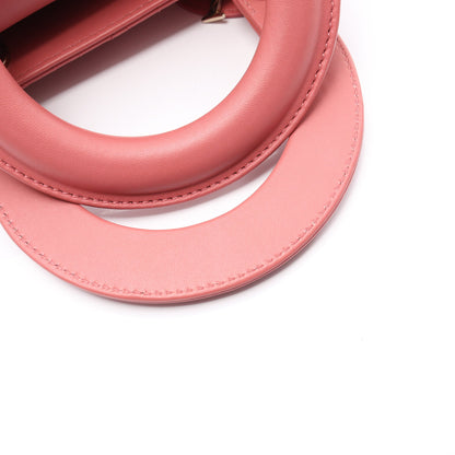 LADY DIOR MY ABCDIOR レディディオール スモール ハンドバッグ レザー ピンク 2WAY クリスチャンディオール バッグ Christian Dior