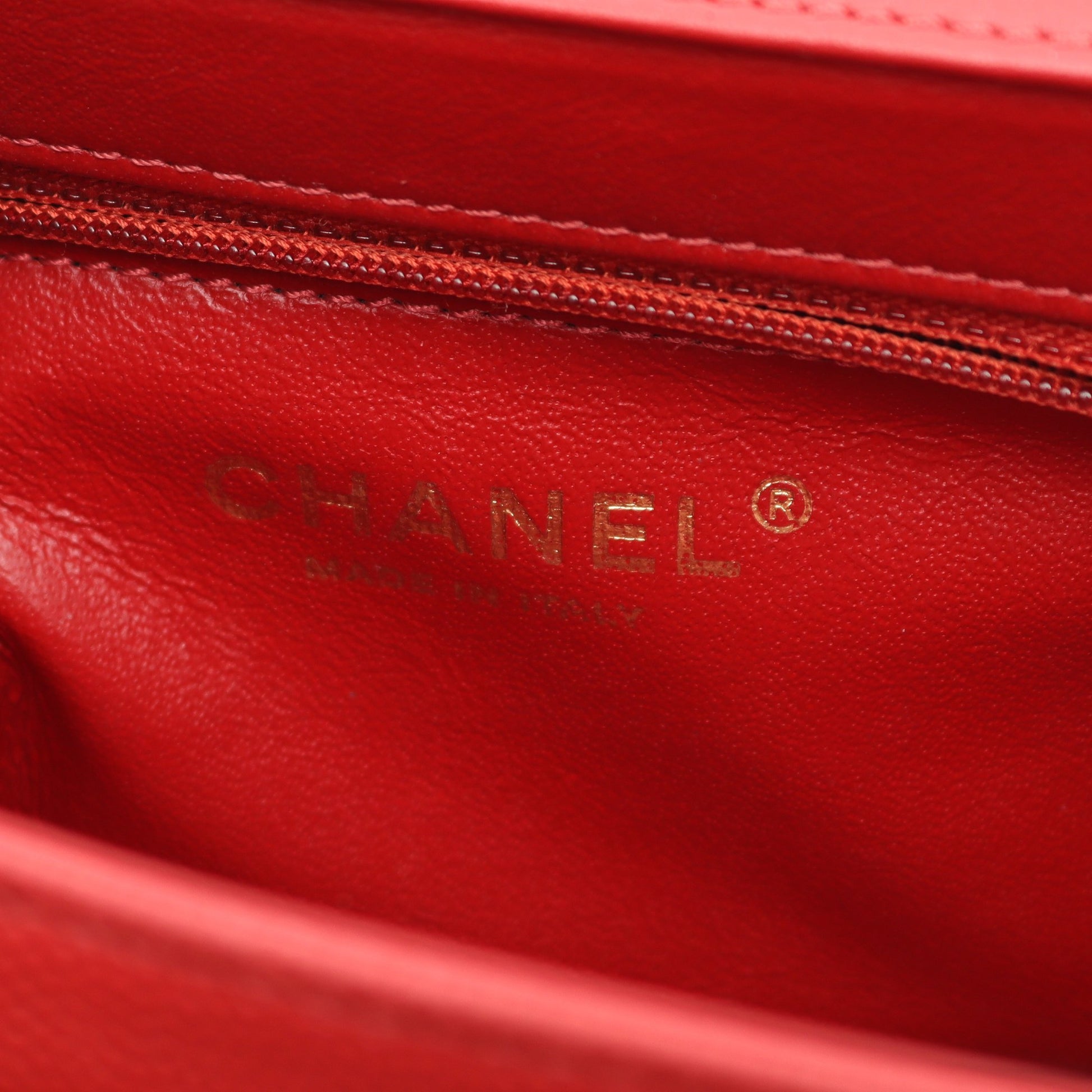 ビジネスアフィニティ マトラッセ チェーンショルダーバッグ キャビアスキン レッド ゴールド金具 2WAY シャネル バッグ CHANEL