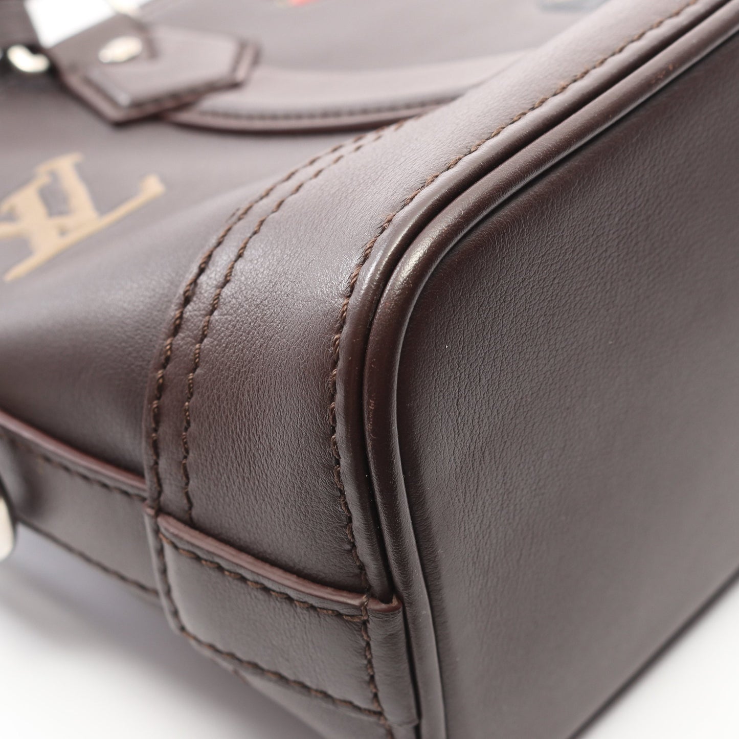 アルマ25 ヘンリーテイラー ハンドバッグ レザー ブラウン マルチカラー 2WAY ルイヴィトン バッグ LOUIS VUITTON