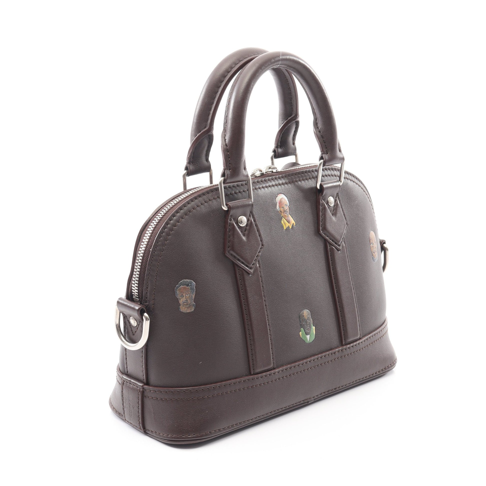 アルマ25 ヘンリーテイラー ハンドバッグ レザー ブラウン マルチカラー 2WAY ルイヴィトン バッグ LOUIS VUITTON