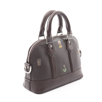 アルマ25 ヘンリーテイラー ハンドバッグ レザー ブラウン マルチカラー 2WAY ルイヴィトン バッグ LOUIS VUITTON