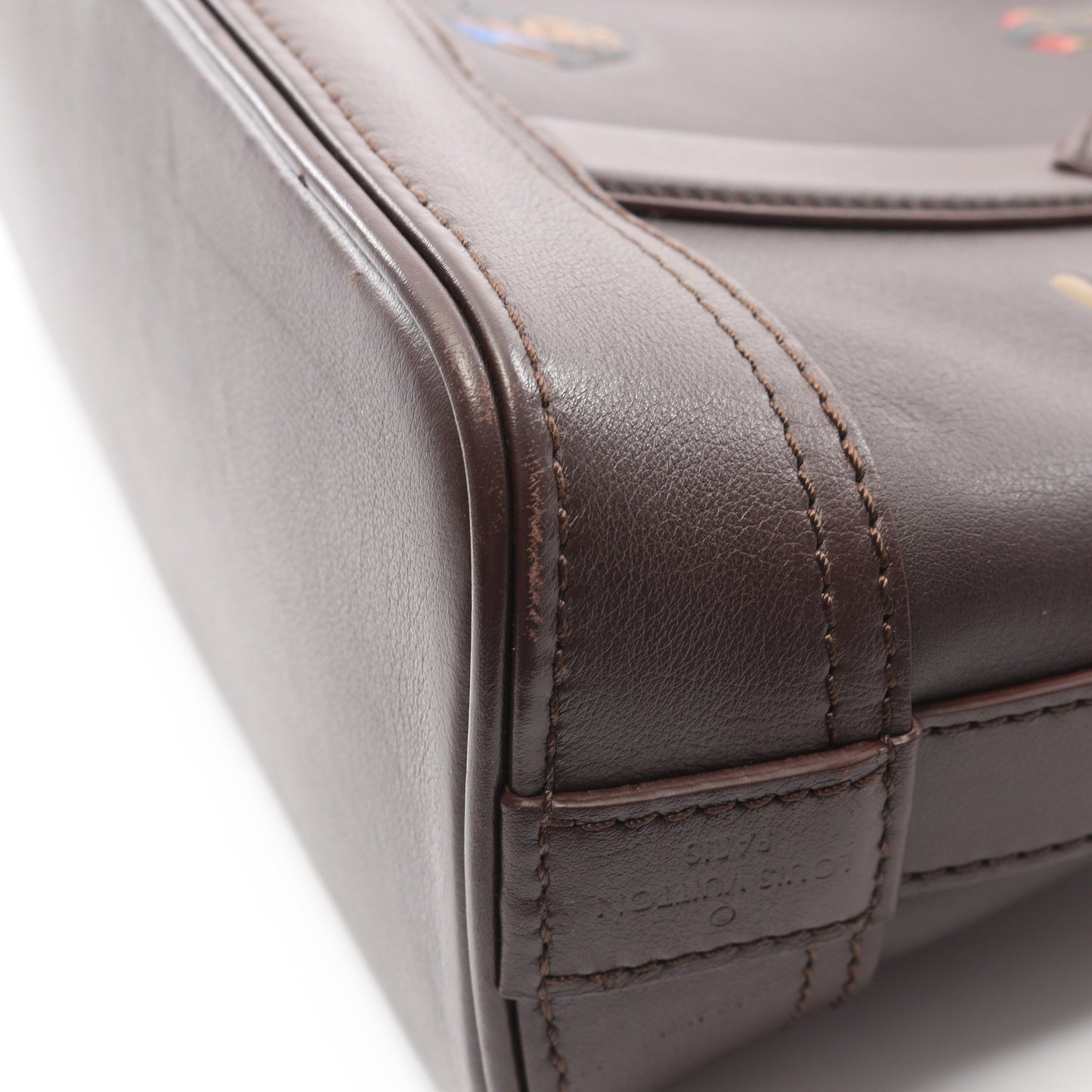 アルマ25 ヘンリーテイラー ハンドバッグ レザー ブラウン マルチカラー 2WAY ルイヴィトン バッグ LOUIS VUITTON