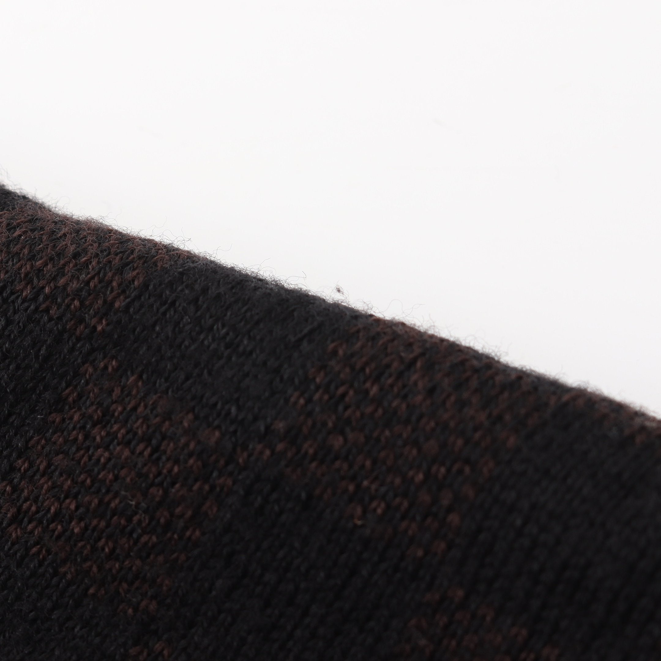 エシャルプ プティ ダミエ マフラー ウール ダークブラウン ブラック