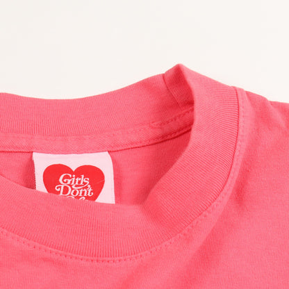 ロゴプリント Tシャツ コットン ピンク ガールズドントクライ トップス Girls Don't Cry