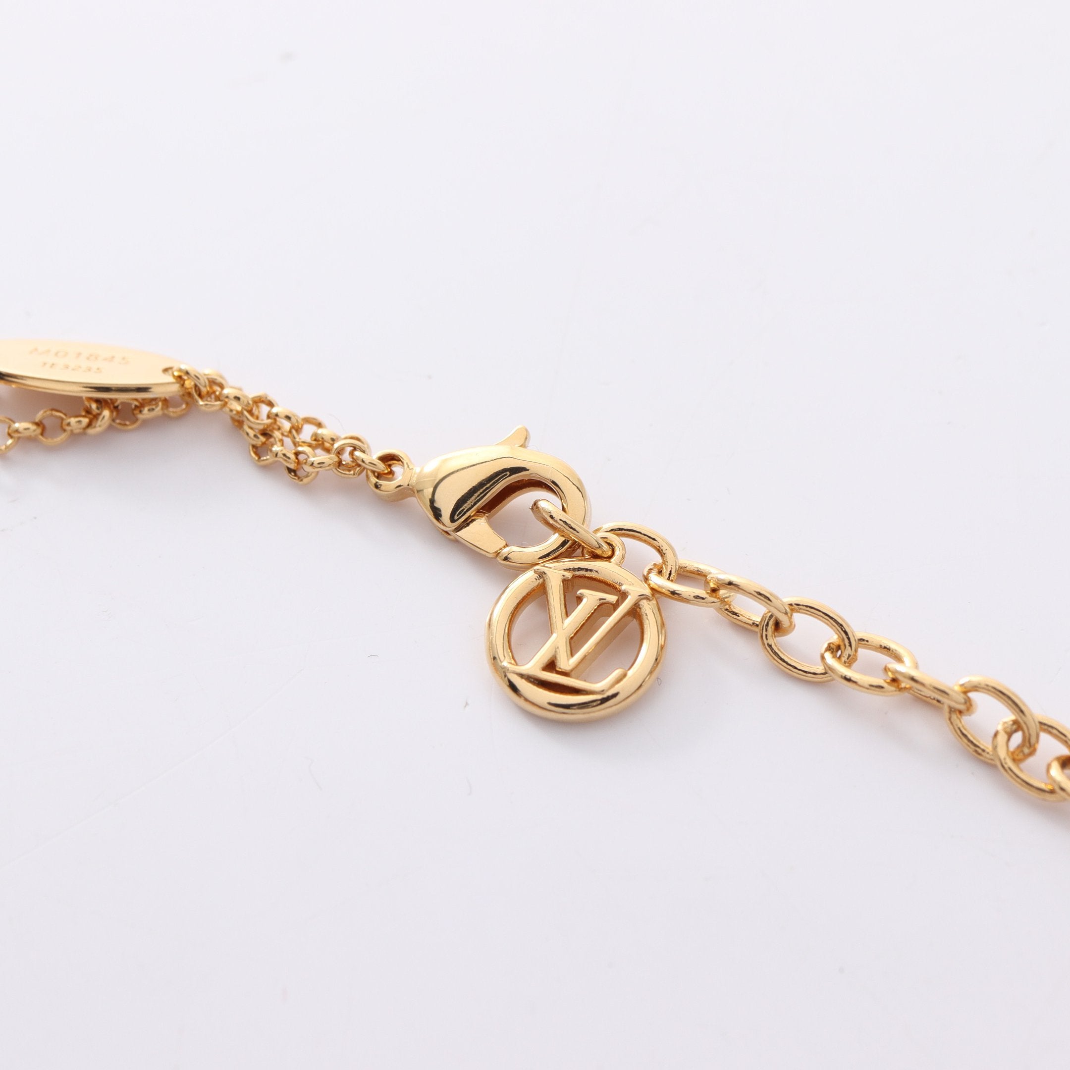 ネックレス レディLV ネックレス GP ラインストーン ゴールド クリア