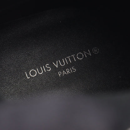 ボブールライン モノグラム サイドゴアブーツ レザー PVC ブラック ブラウン ルイヴィトン シューズ LOUIS VUITTON