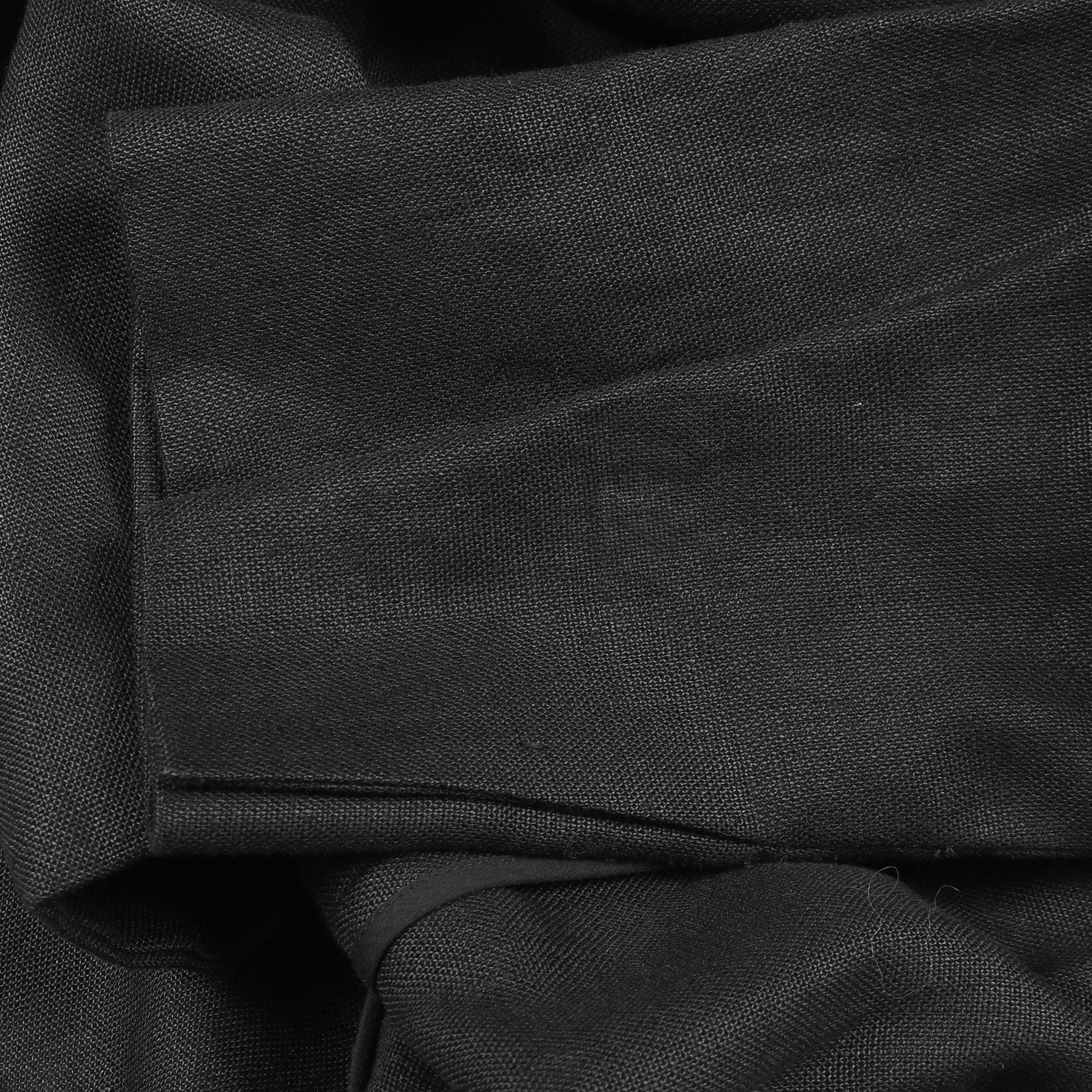 テーラードジャケット リネン ダークグレー ダブルブレスト エス