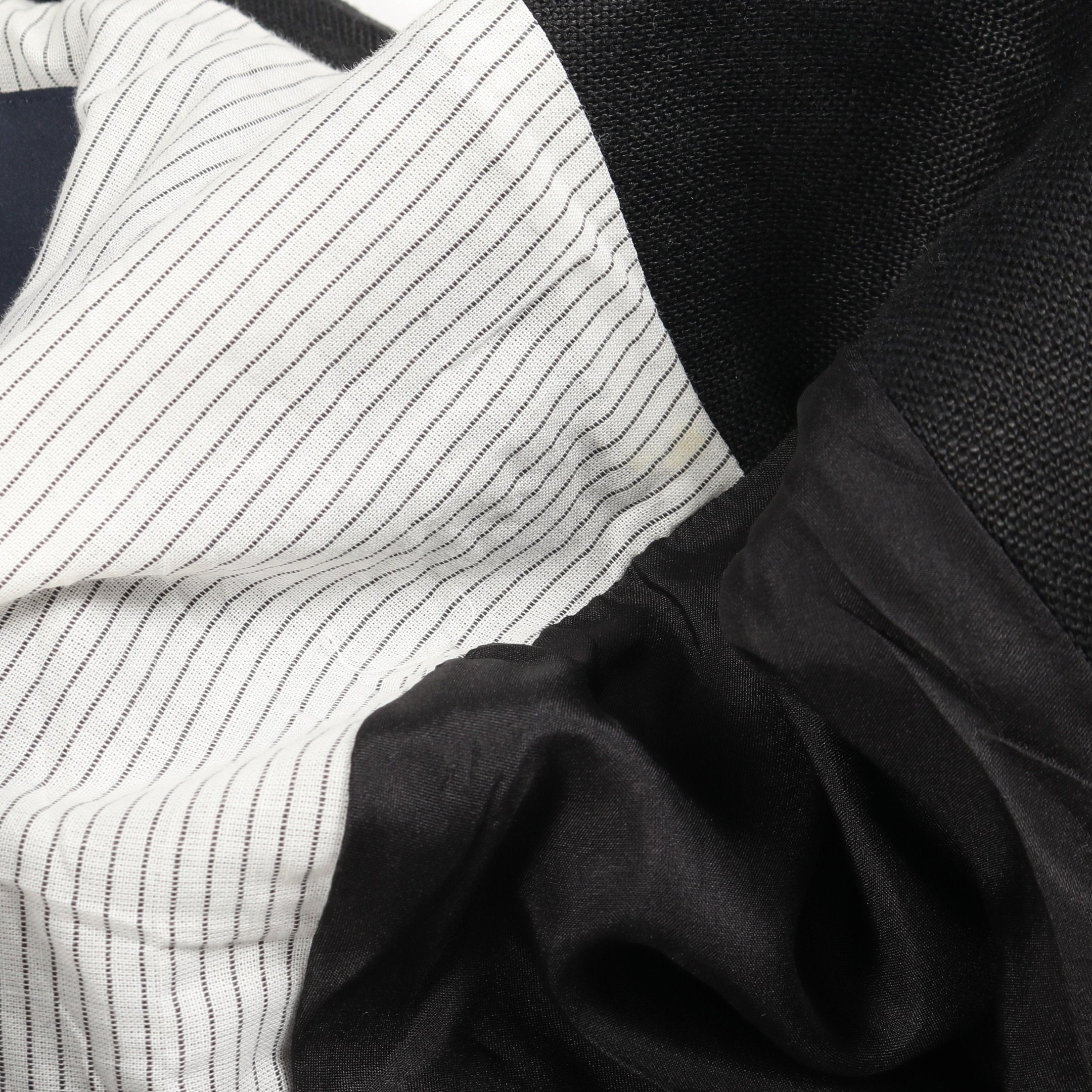 美品❤️Max Mara ダブルブレスト テーラードジャケット 黒　白タグ　L テーラードジャケット リネン ダークグレー ダブルブレスト エス