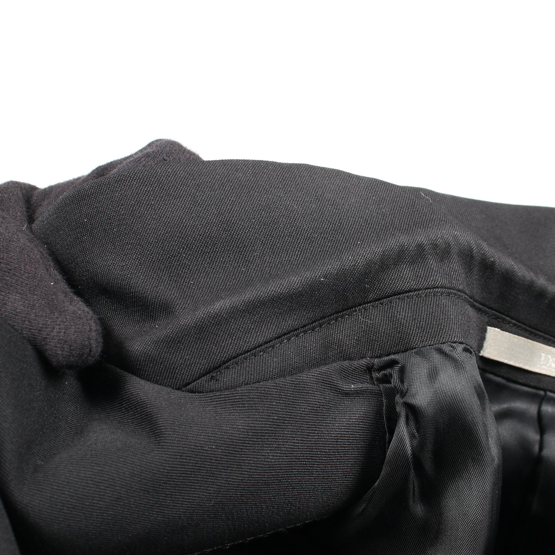 ヴァニタススカルフラワー テーラードジャケット ウール ブラック ディオールオム アウター Dior HOMME