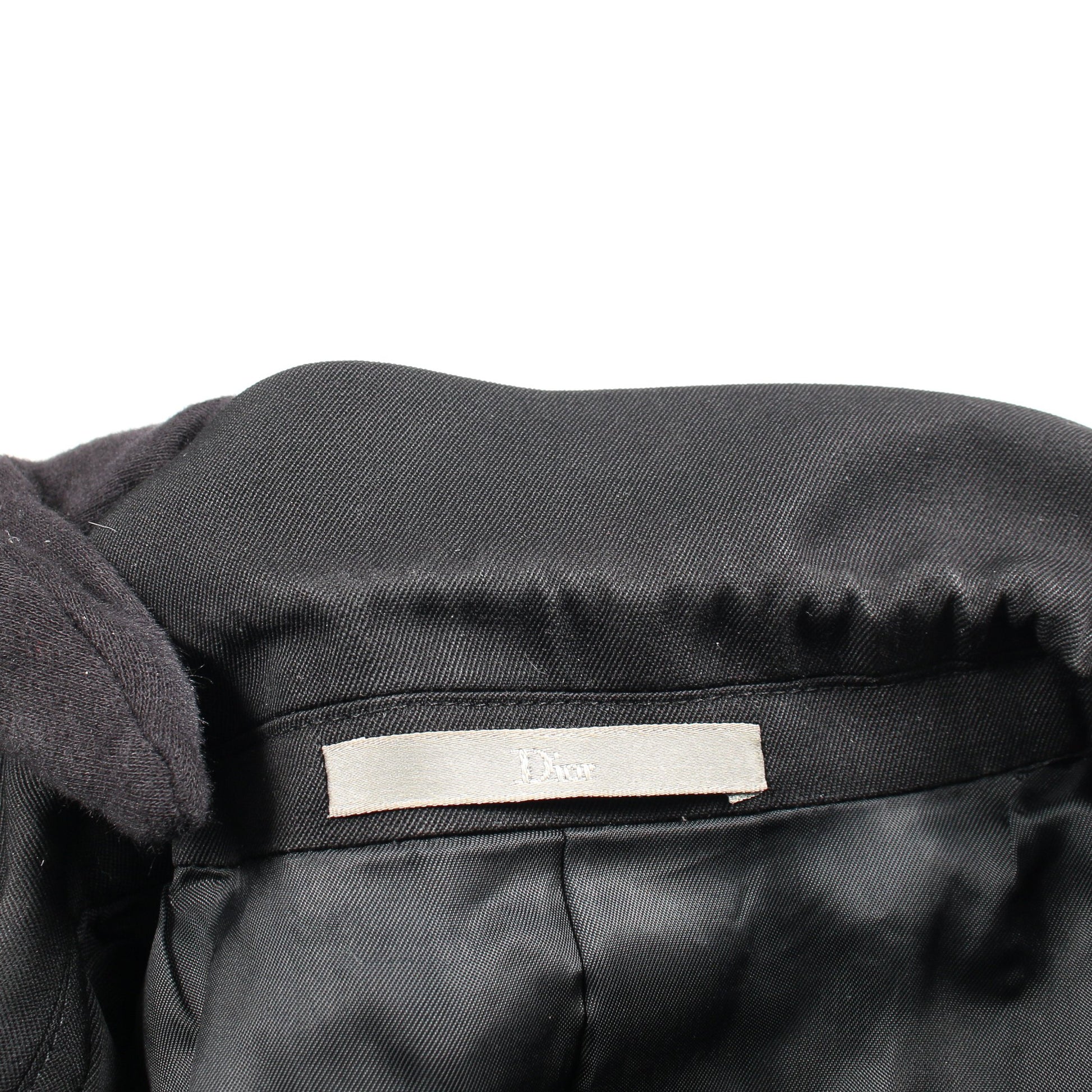 ヴァニタススカルフラワー テーラードジャケット ウール ブラック ディオールオム アウター Dior HOMME