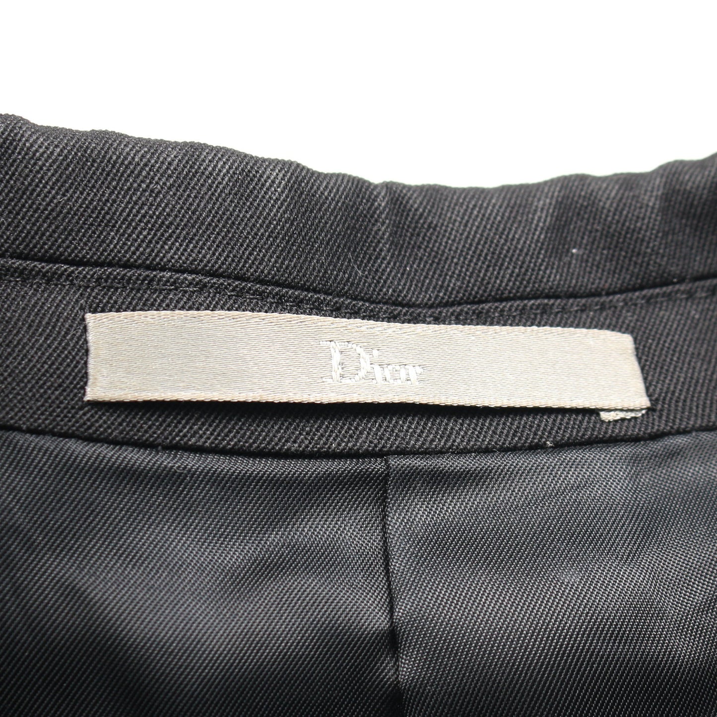 ヴァニタススカルフラワー テーラードジャケット ウール ブラック ディオールオム アウター Dior HOMME