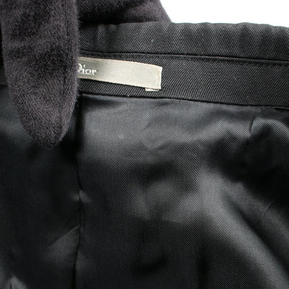 ヴァニタススカルフラワー テーラードジャケット ウール ブラック ディオールオム アウター Dior HOMME