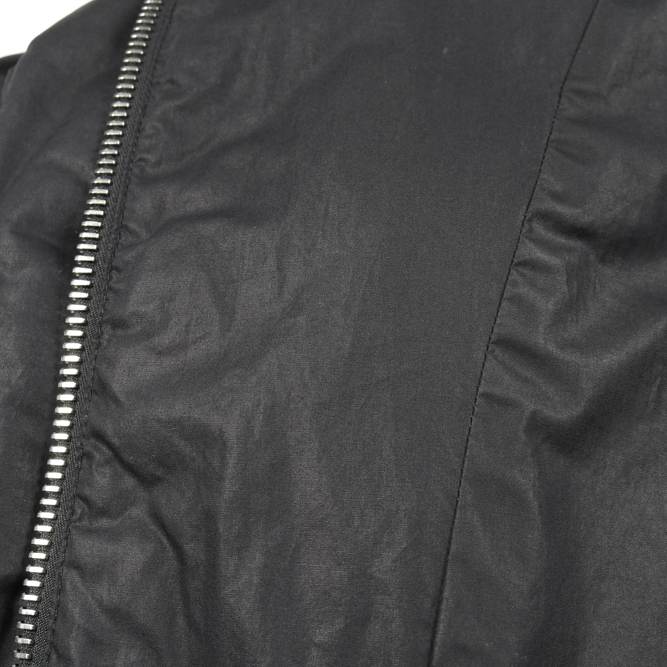 ジャケット コットン ブラック 中綿 フード付き ドルチェアンド