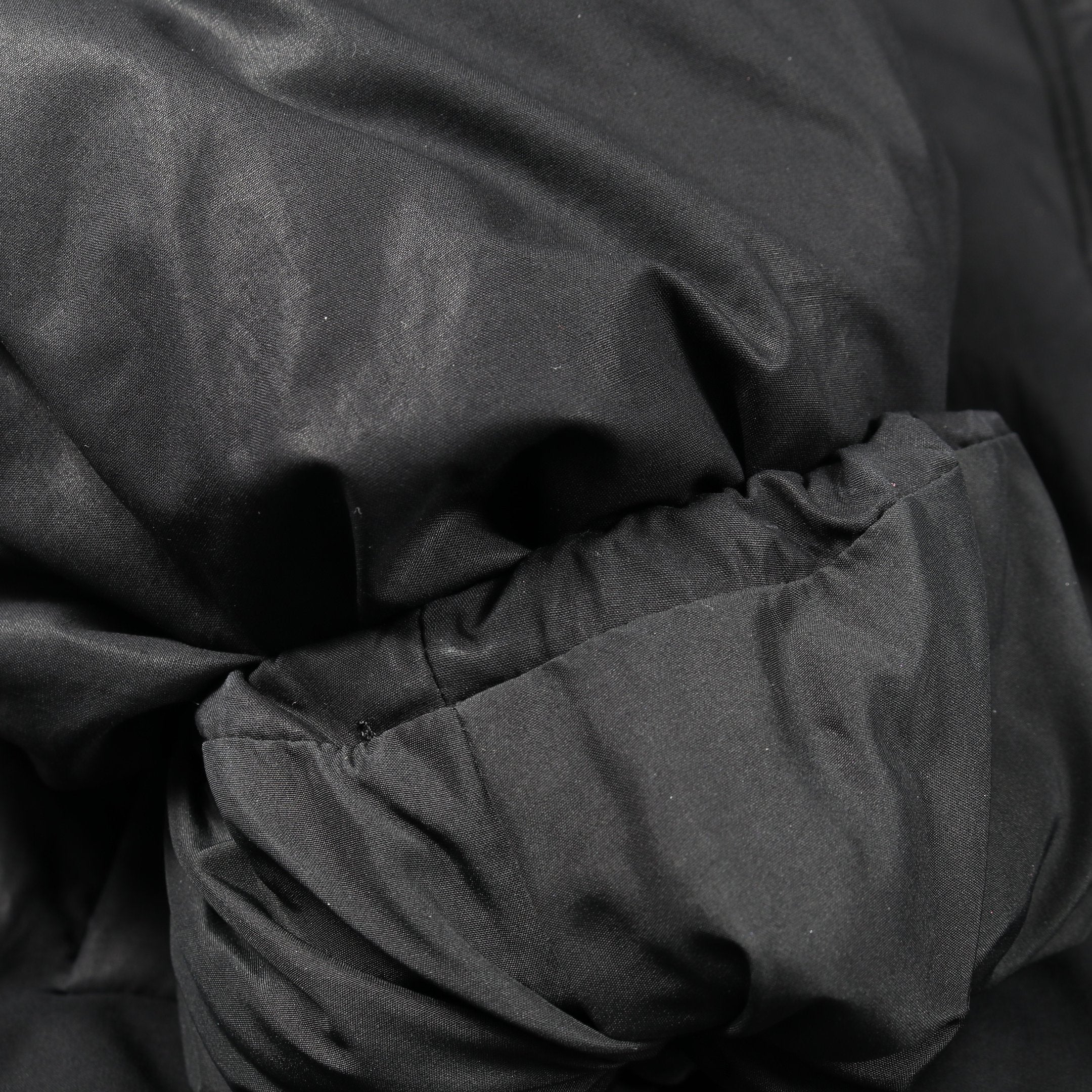 ジャケット コットン ブラック 中綿 フード付き ドルチェアンド