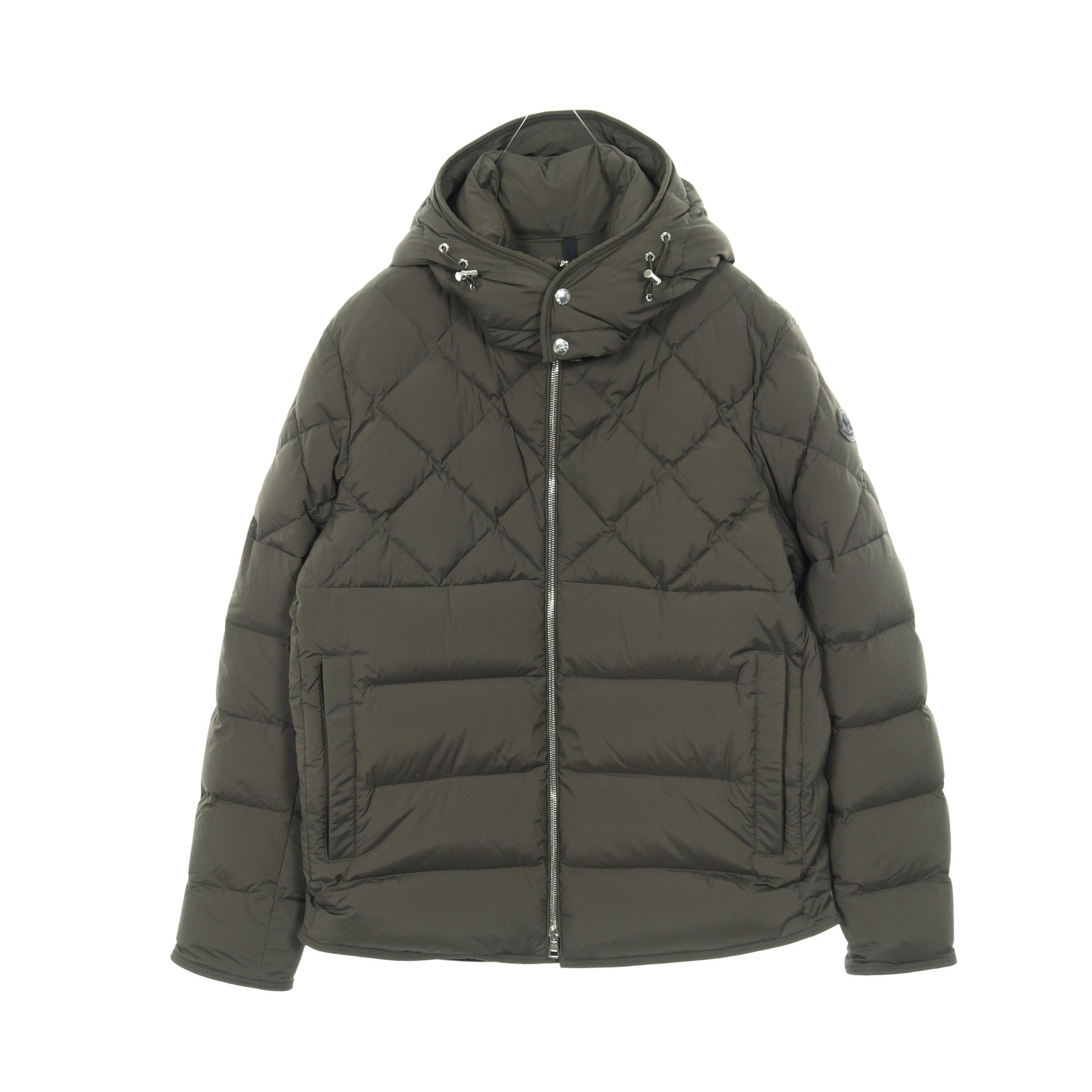 鑑定済・極美品★モンクレール　DUROC ダウンジャケット　カーキ　1 CECAUD ダウンジャケット ナイロン カーキグリーン モンクレール – RECLO