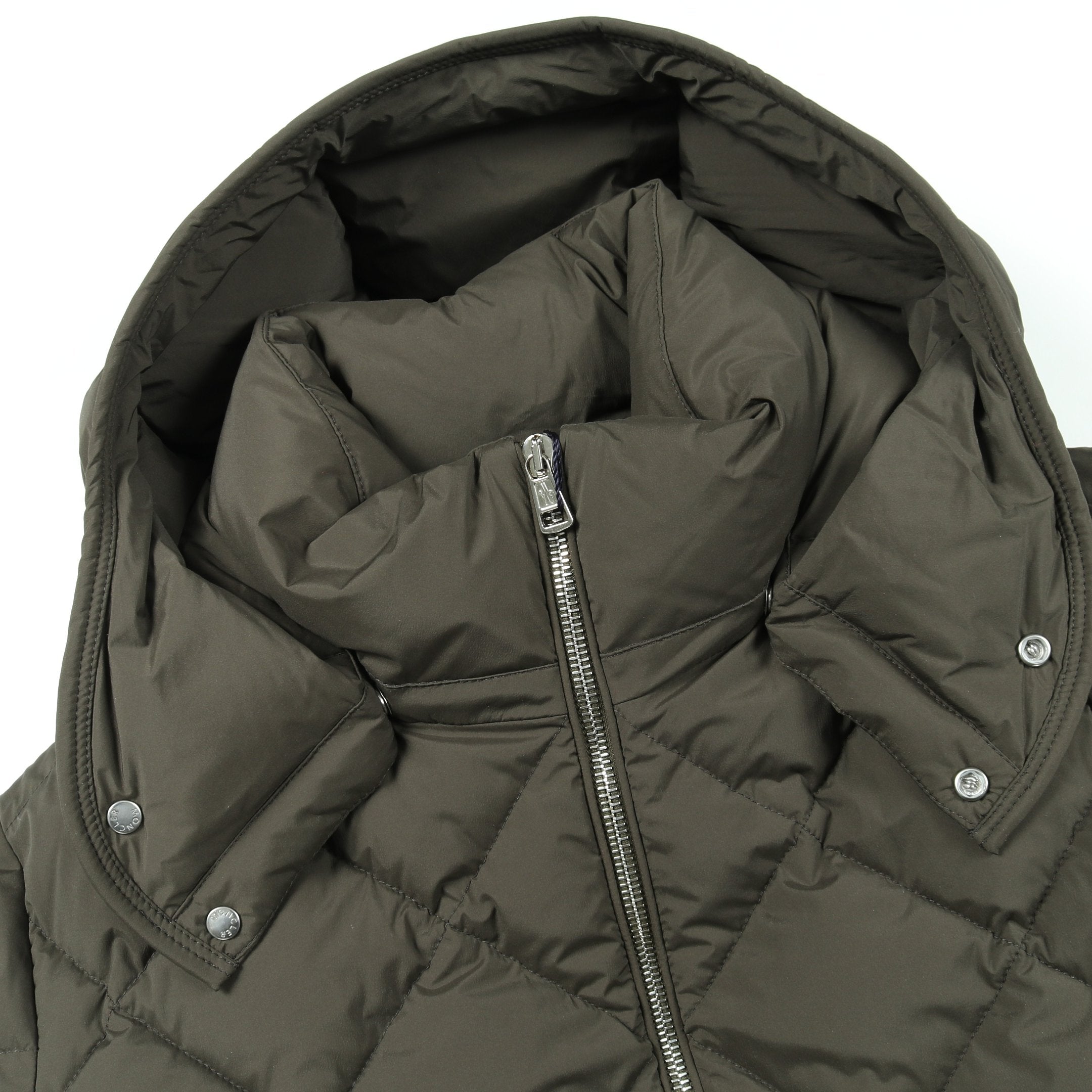 CECAUD ダウンジャケット ナイロン カーキグリーン モンクレール – RECLO