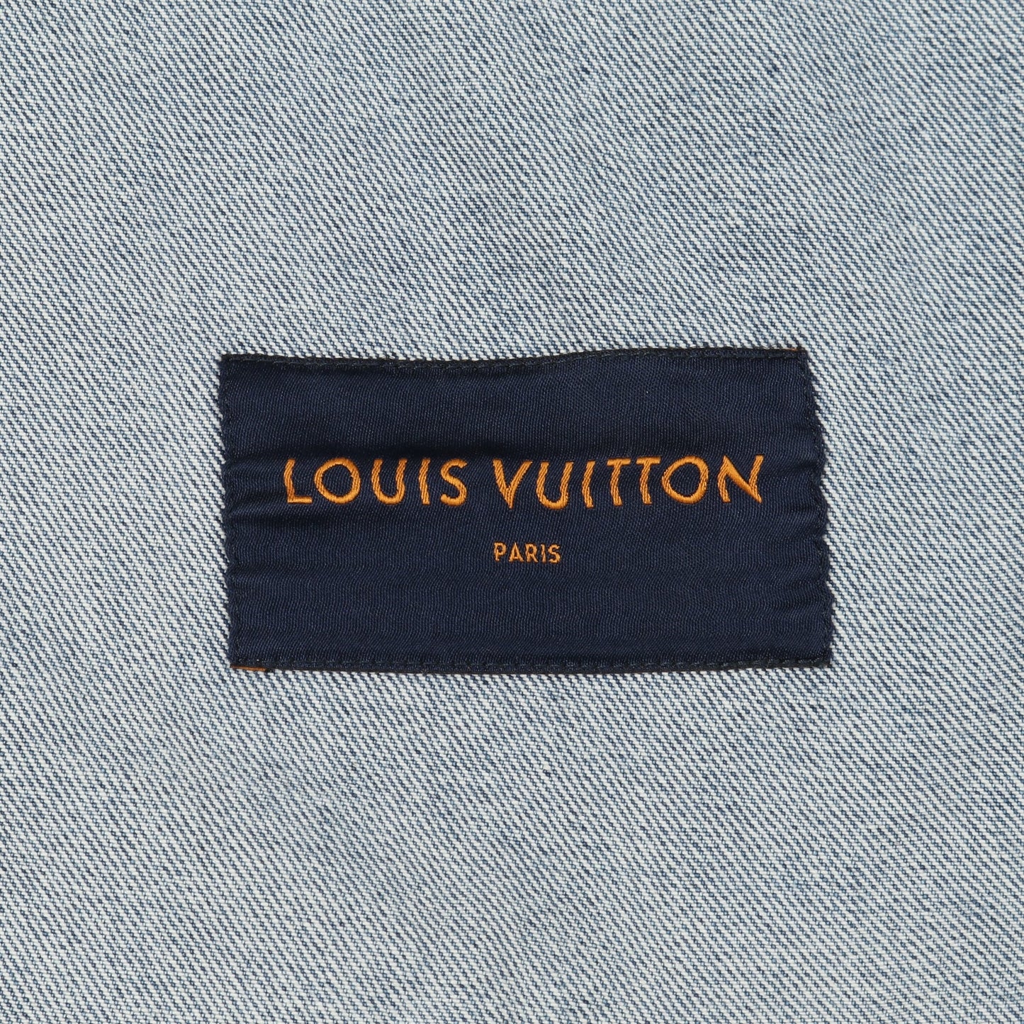 モノグラム デニムジャケット コットン ブルー ルイヴィトン アウター LOUIS VUITTON