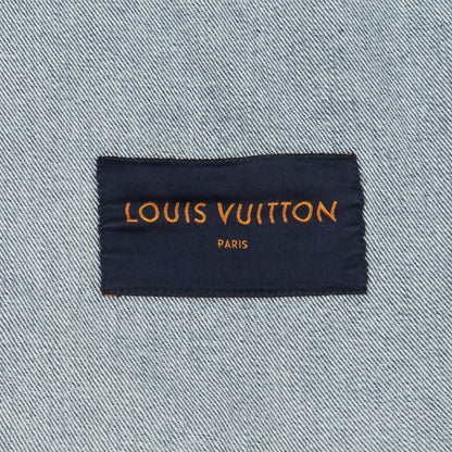モノグラム デニムジャケット コットン ブルー ルイヴィトン アウター LOUIS VUITTON
