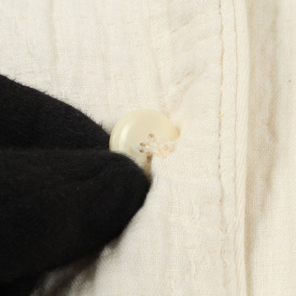 ガーゼシャツ ジャケット コットン リネン アイボリー ポータークラシック アウター Porter Classic