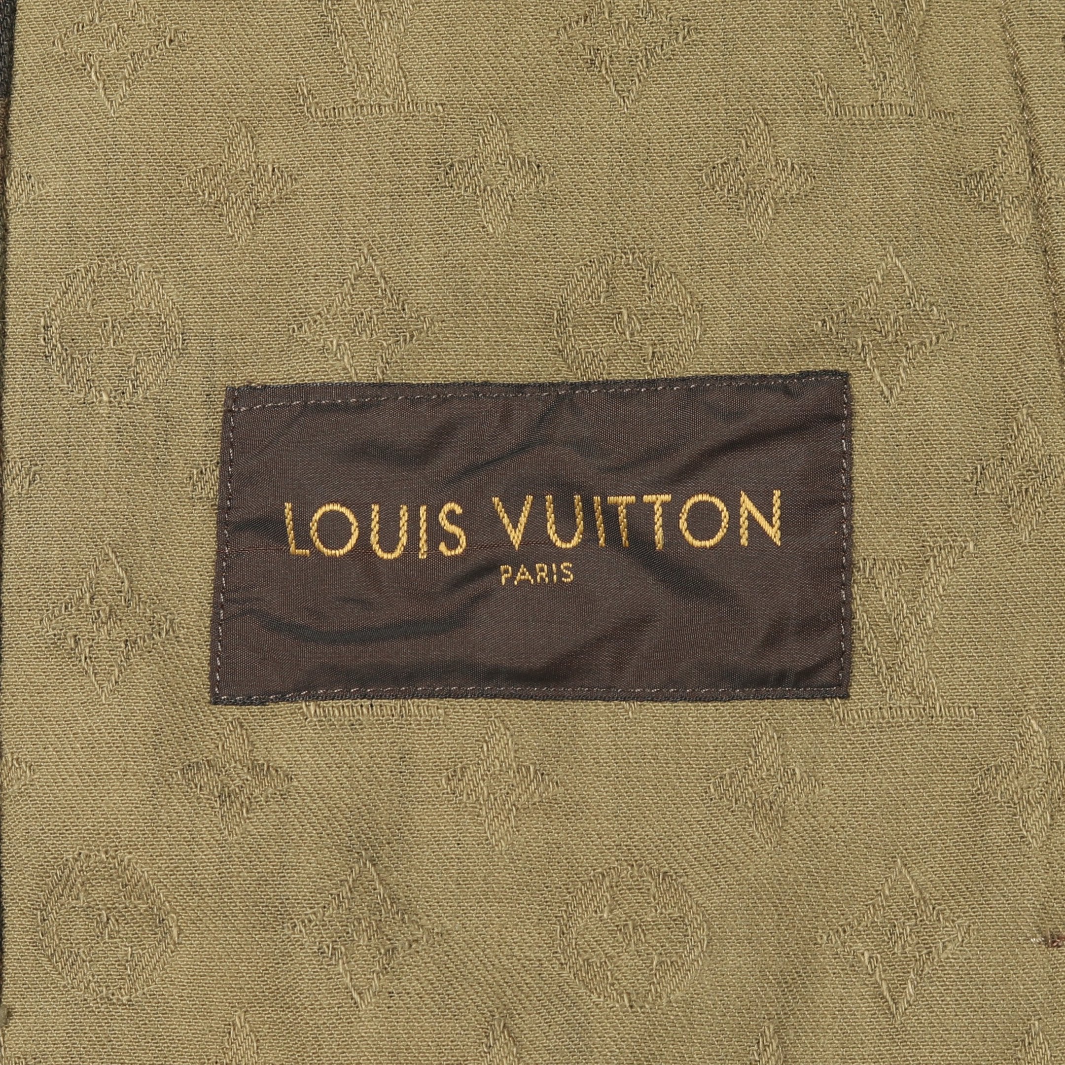 LOUIS VUITTON × Supreme モノグラム カモフラージュ デニムジャケット