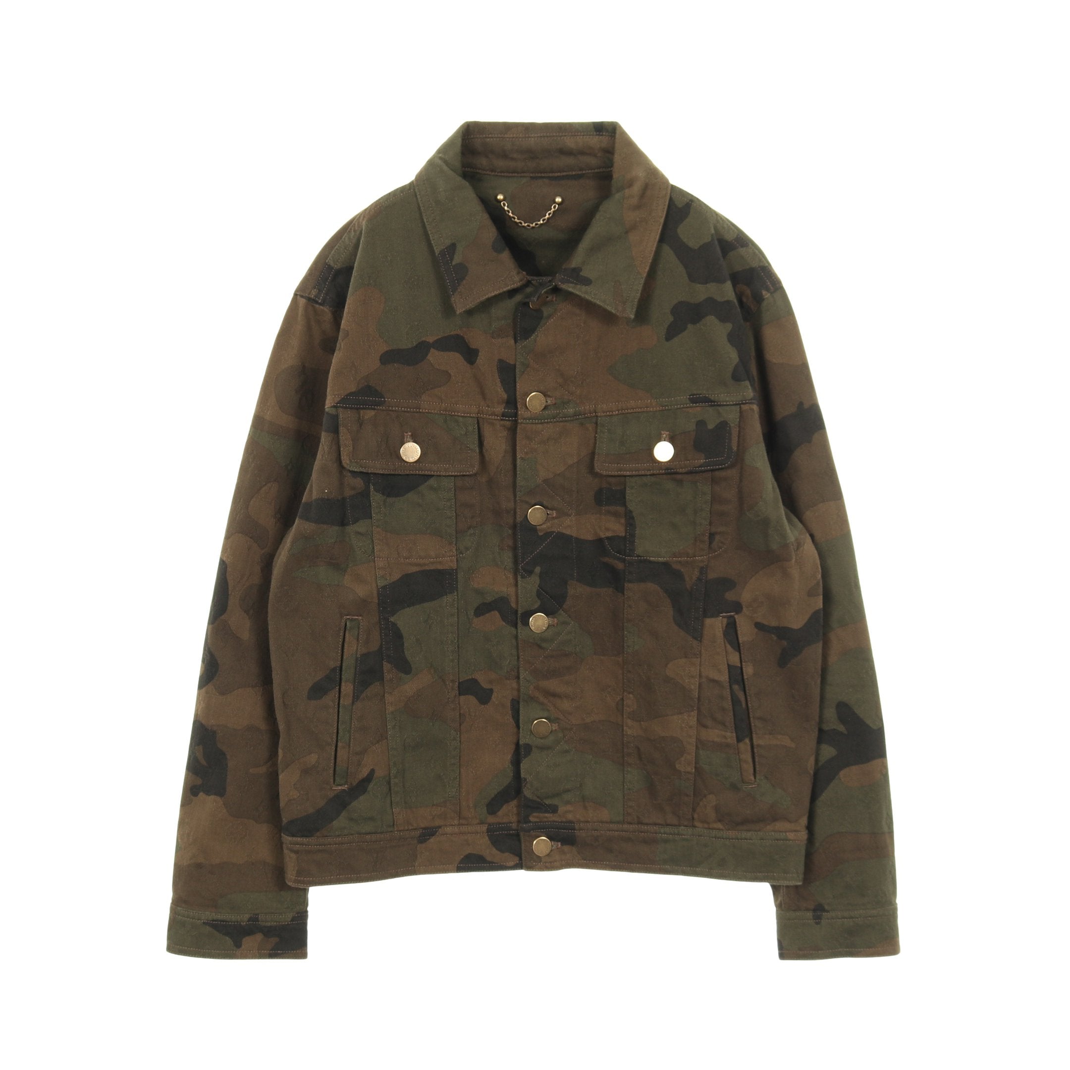 LOUIS VUITTON × Supreme モノグラム カモフラージュ デニムジャケット