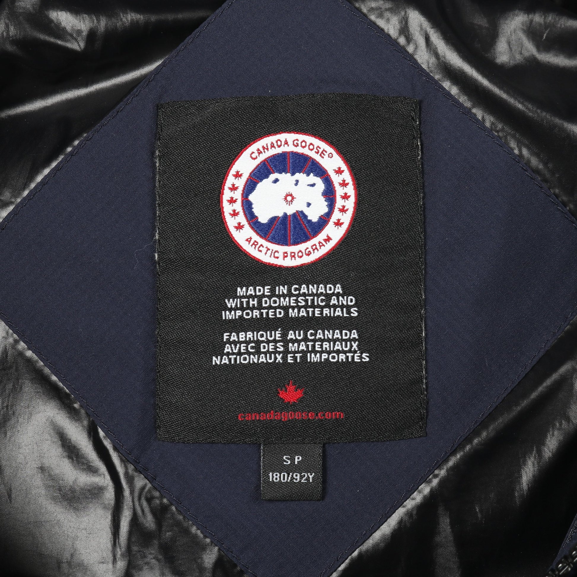 ARMSTRONG PARKA アームストロング ダウンコート ナイロン ネイビー フード付き カナダグース アウター CANADA GOOSE