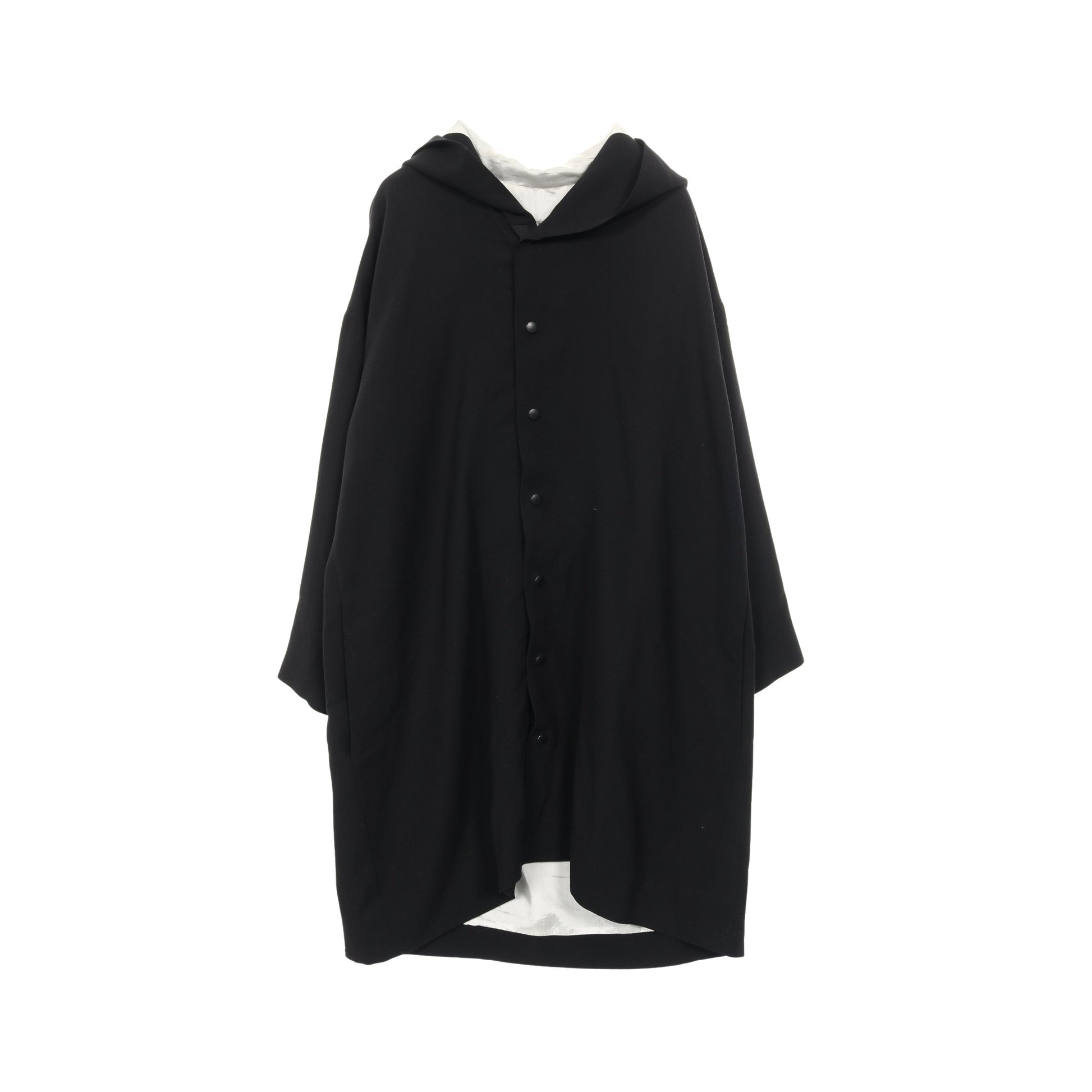 コート ウール ブラック フード付き リックオウエンス アウター Rick Owens