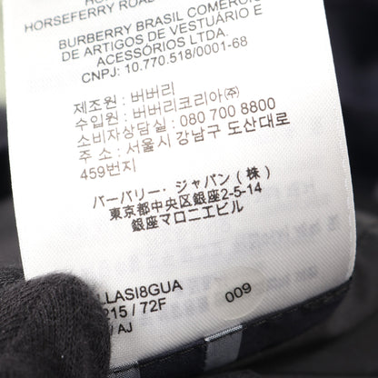 ジャケット チェック ネイビー グレー フード付き バーバリー