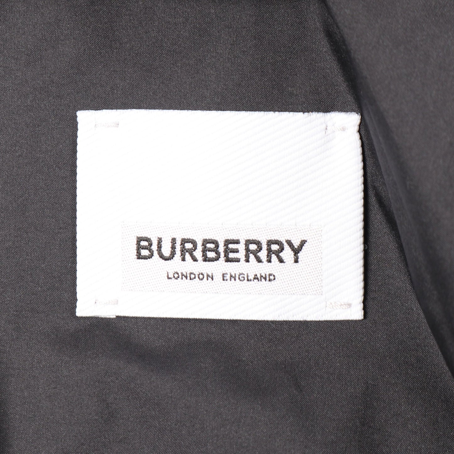 ジャケット チェック ネイビー グレー フード付き バーバリー