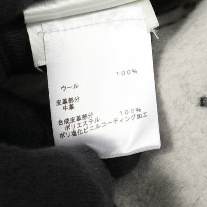 リバーシブル モノグラム マヒナ ケープ ポンチョ ウール ライトグレー フード付き ルイヴィトン アウター LOUIS VUITTON