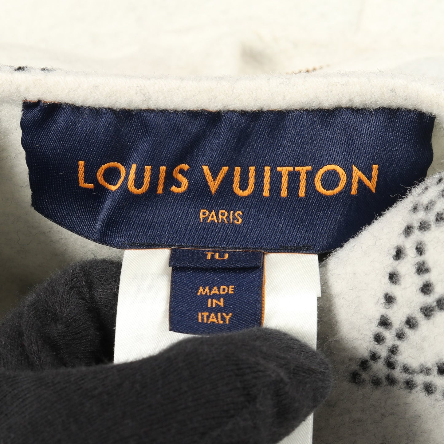 リバーシブル モノグラム マヒナ ケープ ポンチョ ウール ライトグレー フード付き ルイヴィトン アウター LOUIS VUITTON