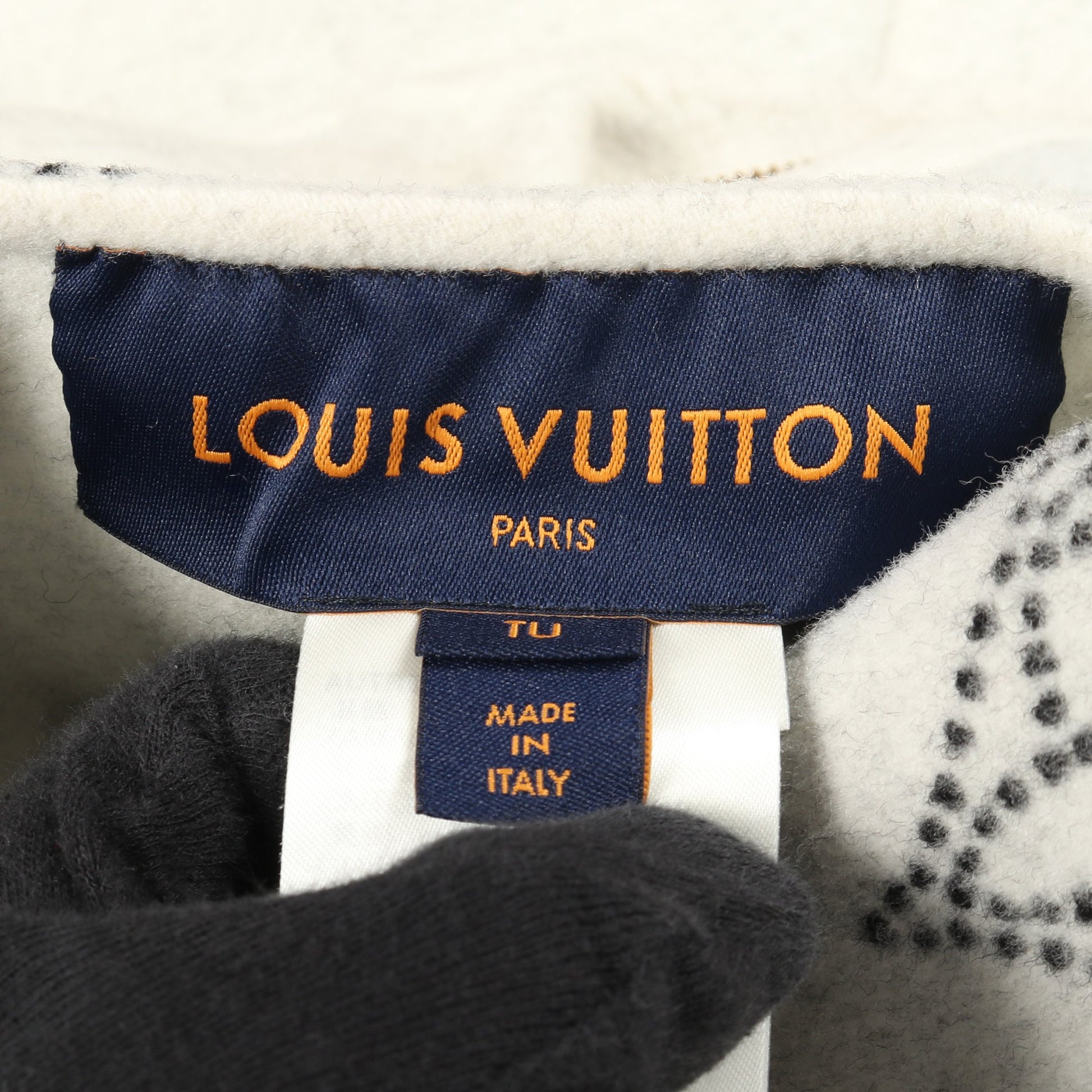 リバーシブル モノグラム マヒナ ケープ ポンチョ ウール ライトグレー フード付き ルイヴィトン アウター LOUIS VUITTON