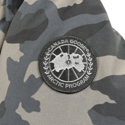 CHATEAU PARKA BLACK LABEL シャトー パーカー ダウンジャケット カモフラージュ コットン ブラック マルチカラー フード付き カナダグース アウター CANADA GOOSE