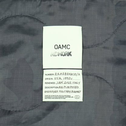 RE:WORK キルティングジャケット カモフラージュ グレーグリーン 中綿 オーエーエムシー アウター OAMC