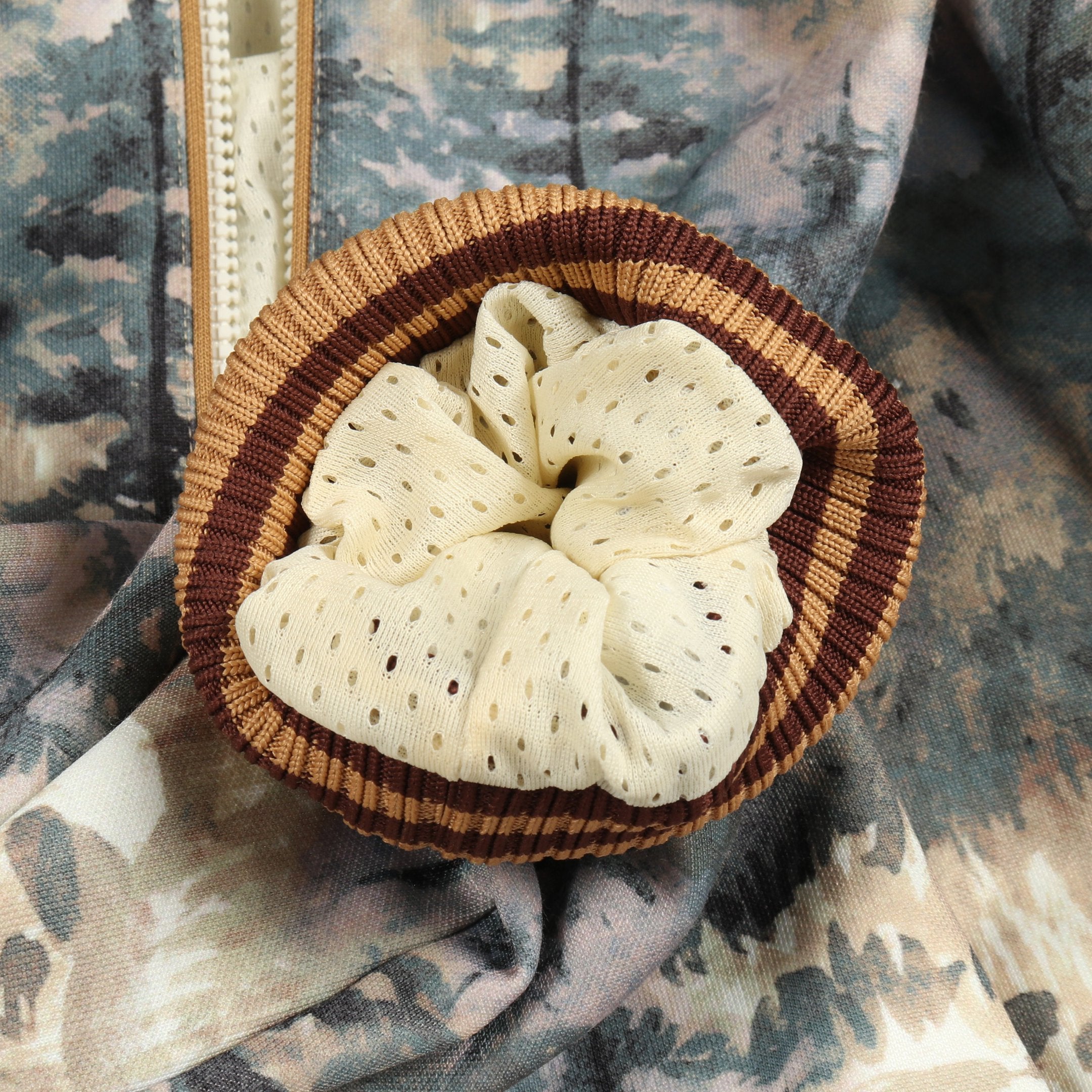 GUCCI × THE NORTH FACE フォレストプリント シェリーライン トラック