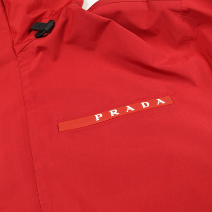 Extreme-Tex Windbreaker マウンテンパーカー レッド プラダ アウター PRADA