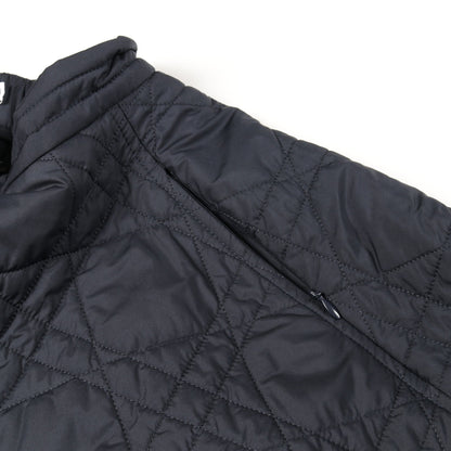 マイクロカナージュ キルティング テクニカルタフタ ミディ スカート ダークネイビー クリスチャンディオール ボトムス Christian Dior