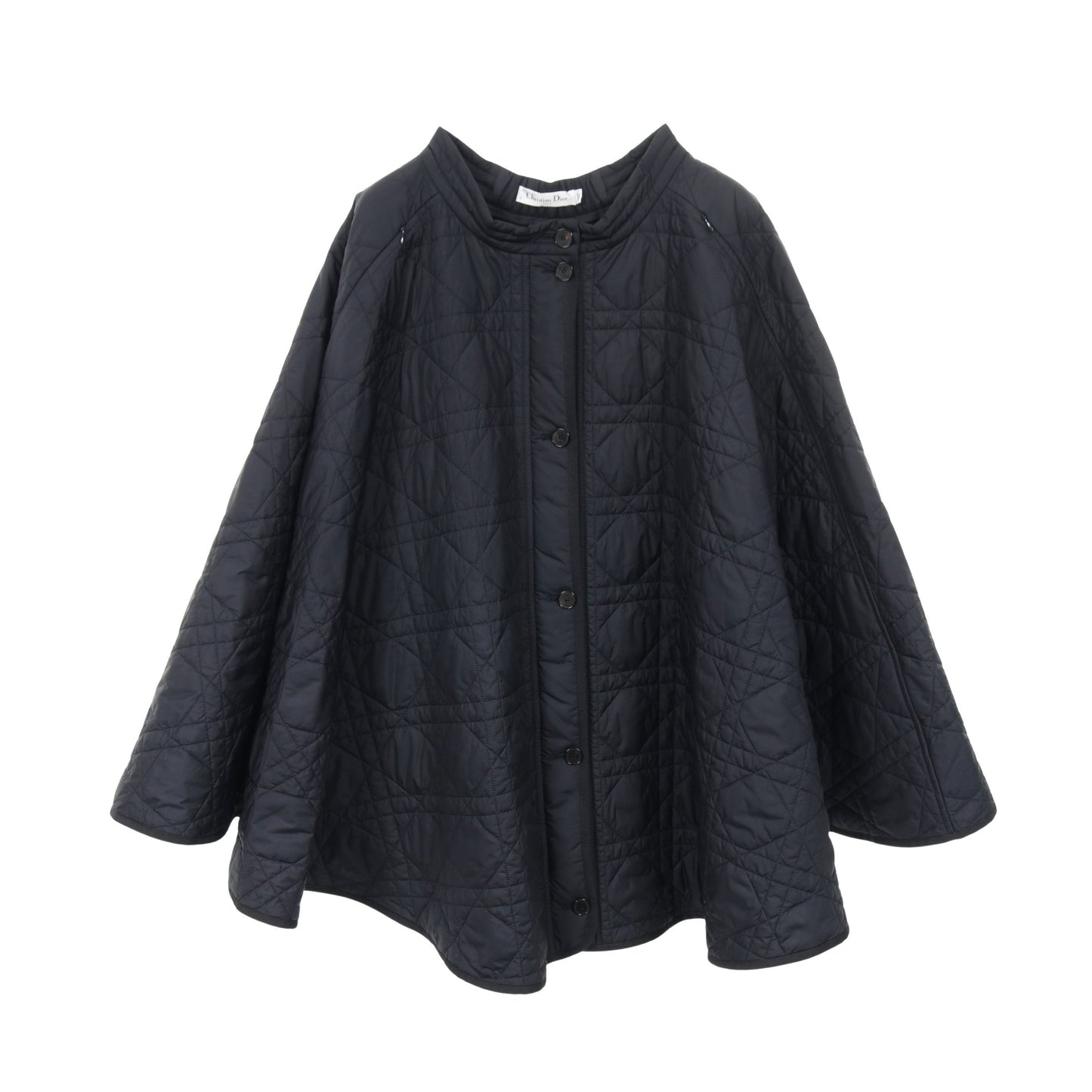 マイクロカナージュ キルティング テクニカルタフタ ミディ スカート ダークネイビー クリスチャンディオール ボトムス Christian Dior