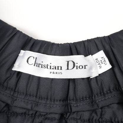 マイクロカナージュ キルティング テクニカルタフタ ミディ スカート ダークネイビー クリスチャンディオール ボトムス Christian Dior